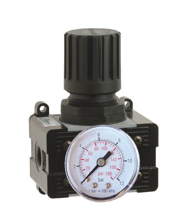 3/8" Drukregelaar, manometer