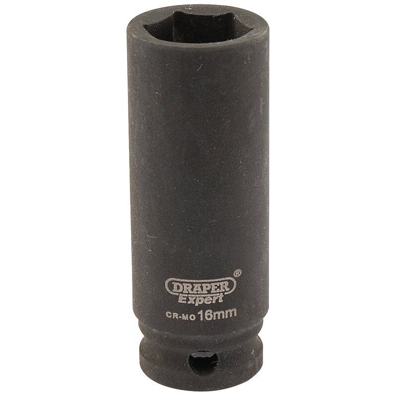 3/8" Krachtdop, 16mm lang