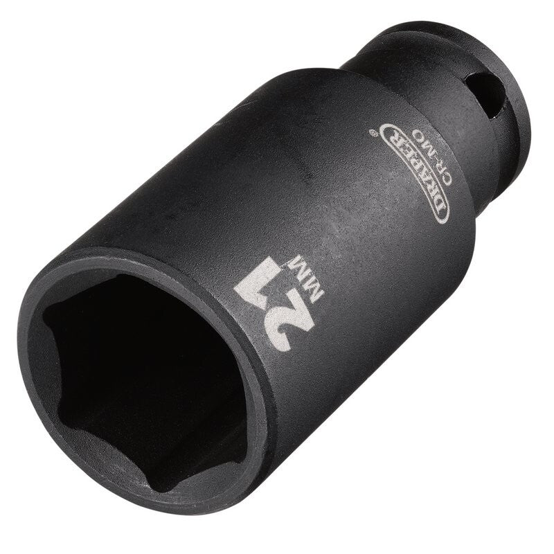 3/8" Krachtdop, 21mm lang