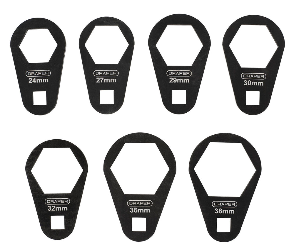 3/8" Oliefiltersleutel set in FOAM, 7dlg