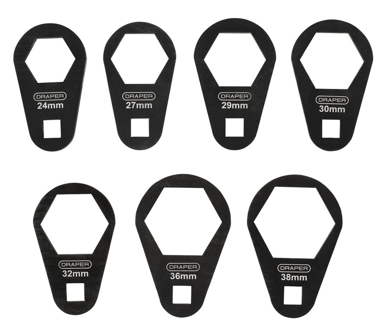 3/8" Oliefiltersleutel set in FOAM, 7dlg