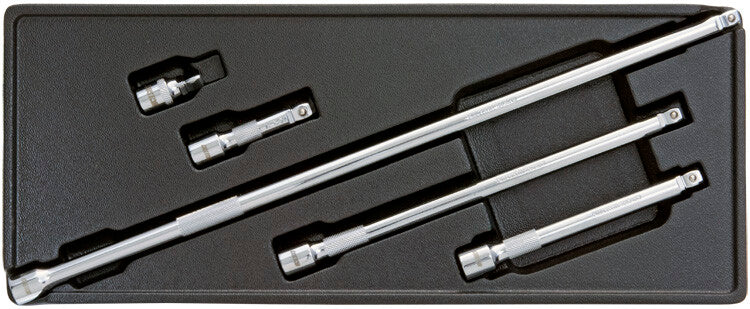 3/8" Verlengstukken, 5dlg, M-module