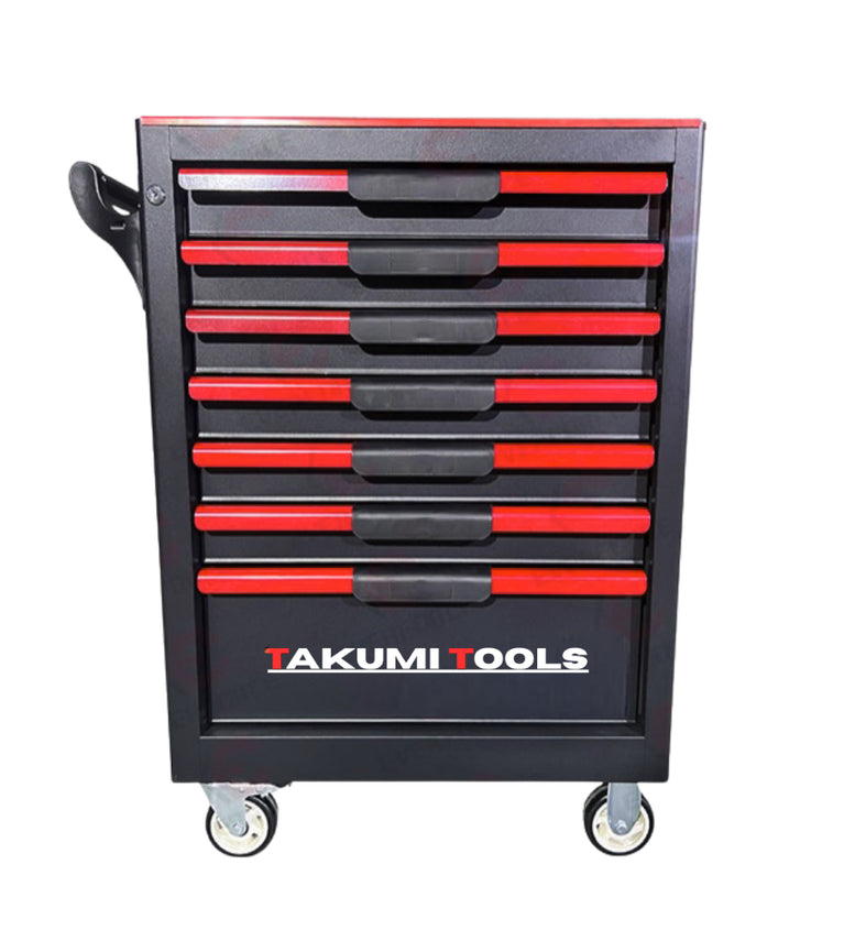 Takumi Tools Gereedschapswagen - 7 Lades gevuld