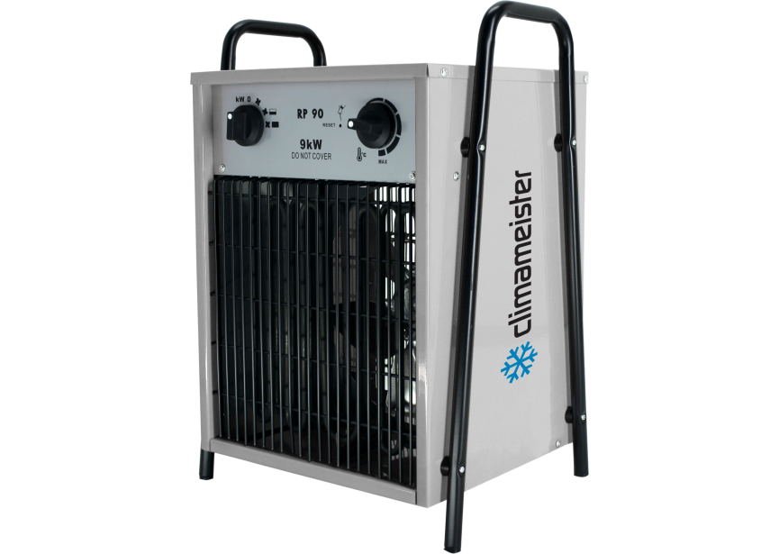 Climameister RP 90 Elektrische Bouwverwarmer 4,5 – 9 kW | 400V