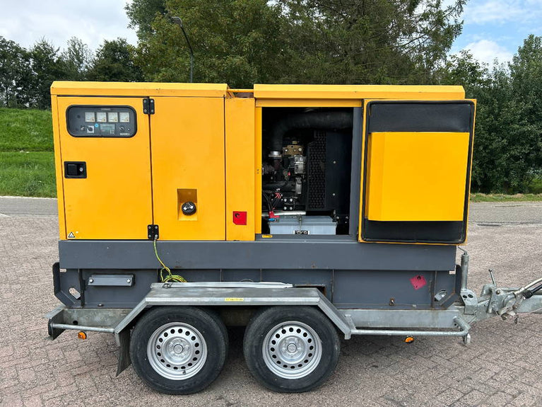 Atlas Copco QAS 100 kVA Perkins aggregaat generator set stroomgroep