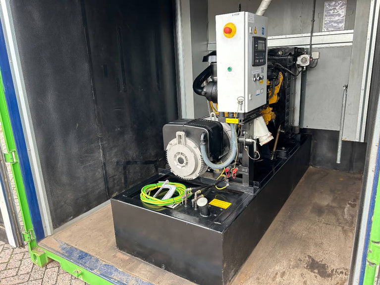 John Deere Container 10 ft 60 kVA aggregaat generator stroomgroep