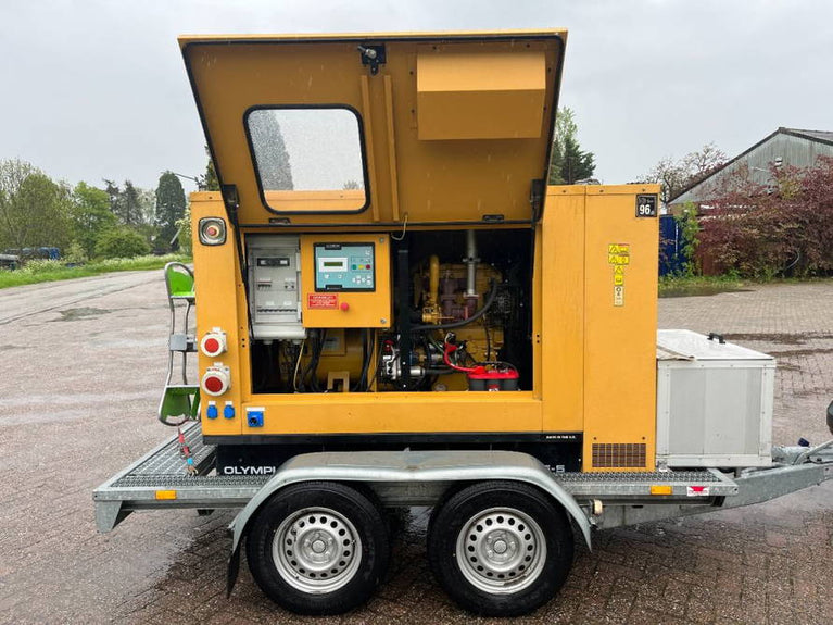Caterpillar Caterpillar Perkins 65 kVA aggregaat aanhanger Nieuwstaat!
