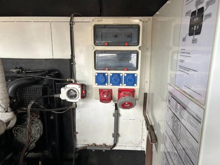 Mitsubishi 20 kVA in 8FT container aggregaat generatorset stroomgroep