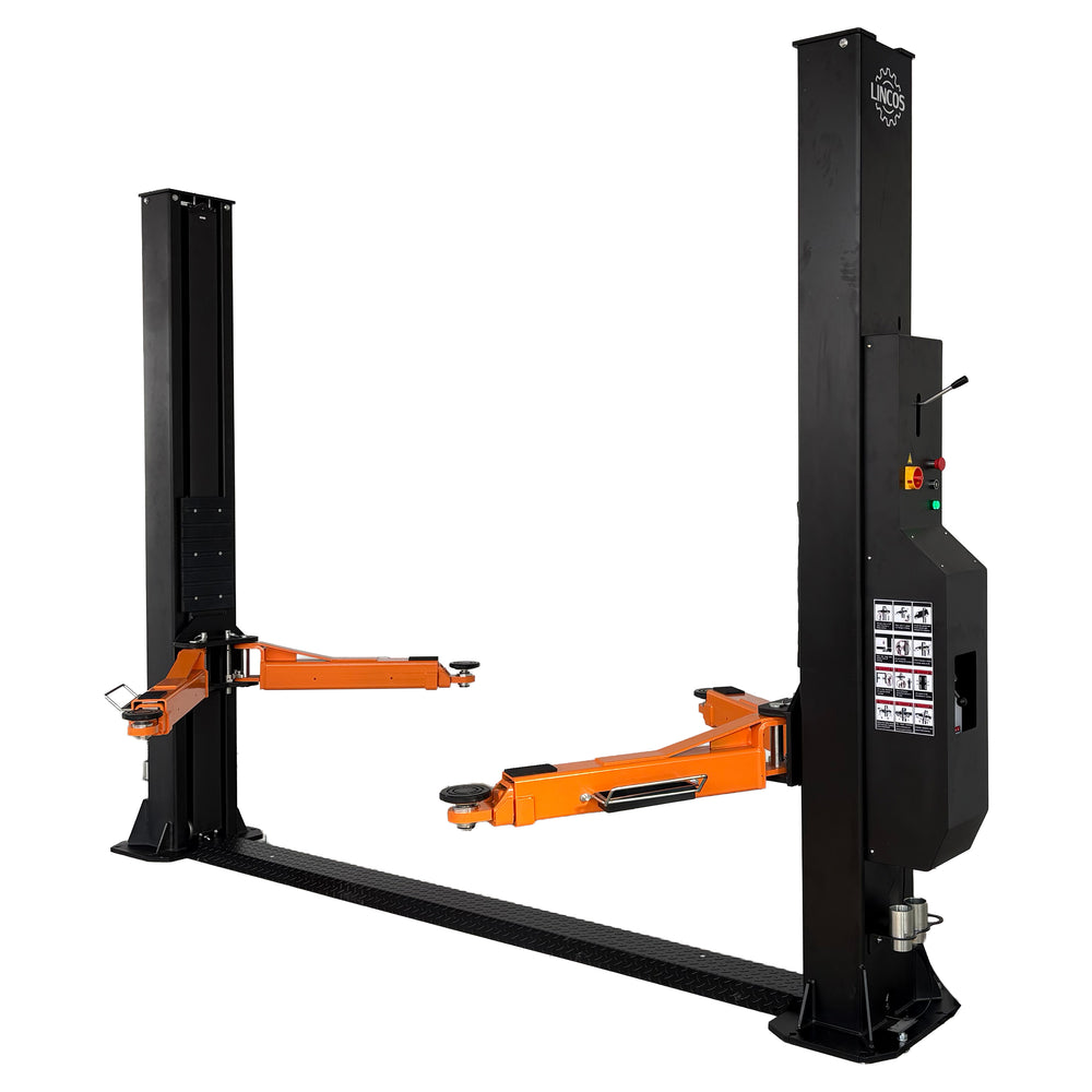Lincos STD-5055M 400V – 2-koloms hefbrug 5,5 ton met handmatige ontgrendeling