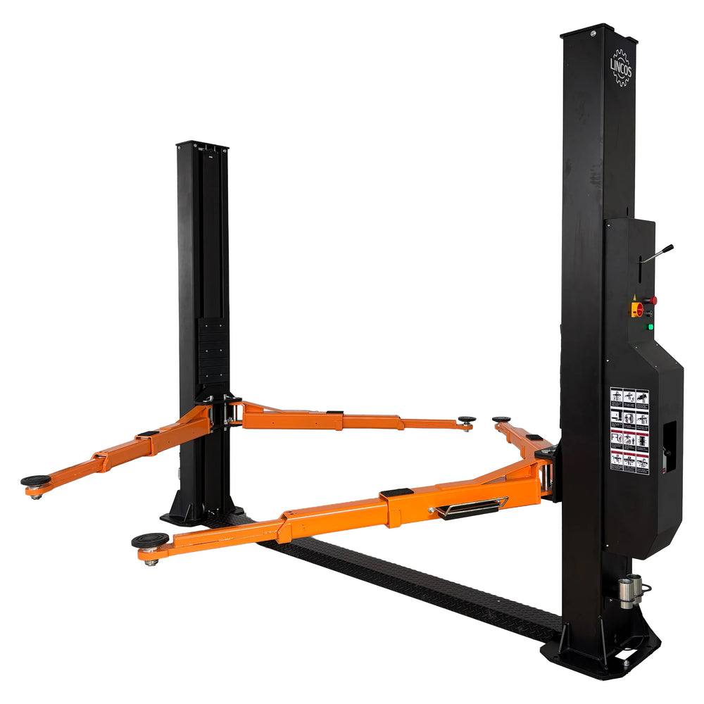 Lincos STD-5055M 400V – 2-koloms hefbrug 5,5 ton met handmatige ontgrendeling