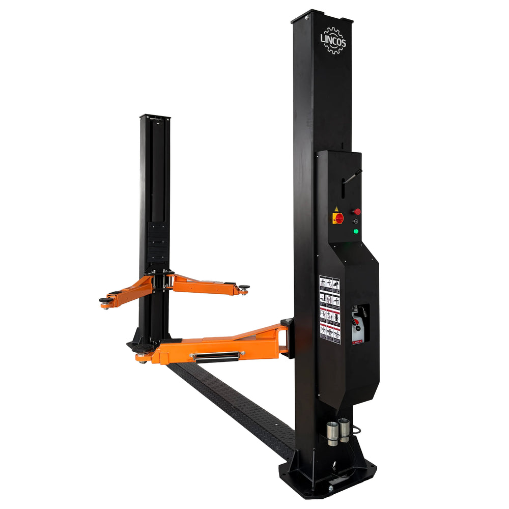 Lincos STD-5055M 400V – 2-koloms hefbrug 5,5 ton met handmatige ontgrendeling