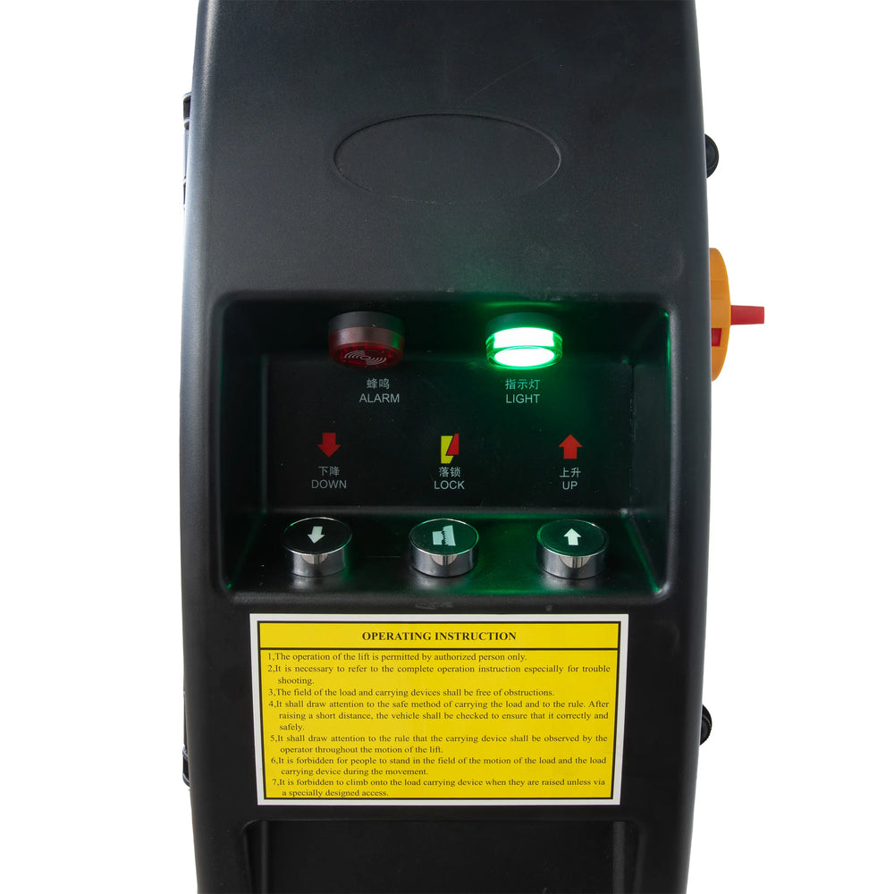 Lincos STD-5145E 230V – 2-koloms hefbrug 4,5 ton met elektronische ontgrendeling