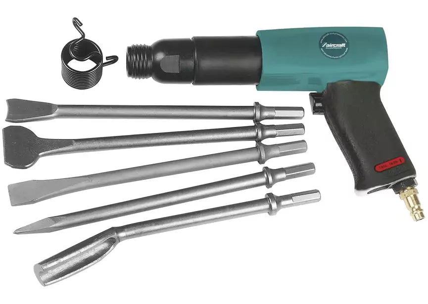 Professionele pneumatische hakhamerset + 5 beitels Aircraft