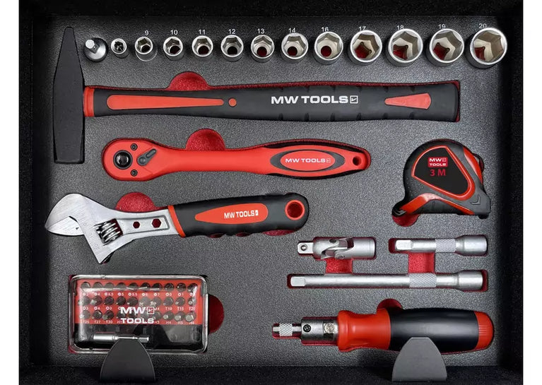 Gereedschapskoffer 91dlg MW Tools