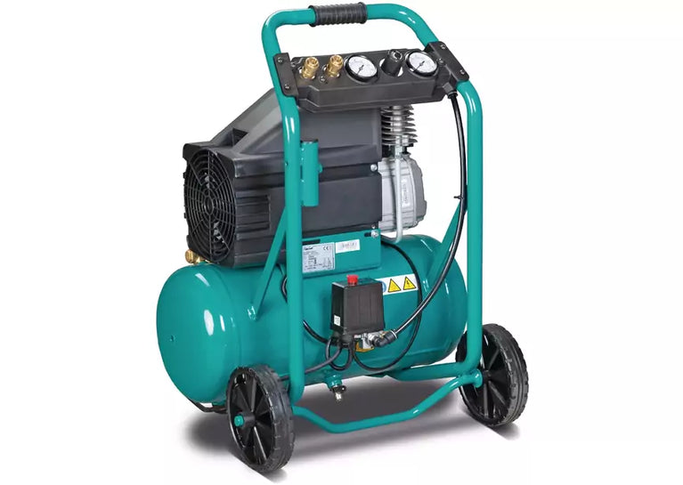 Werfcompressor mobiel ketel 24 L 2,2 kw / 3 Pk 284 L/min 10 bar 230V Aircraft