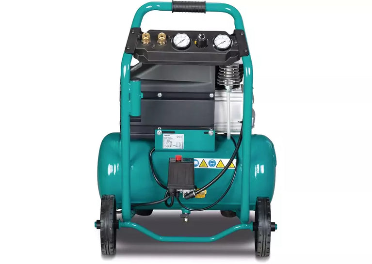 Werfcompressor mobiel ketel 24 L 2,2 kw / 3 Pk 284 L/min 10 bar 230V Aircraft