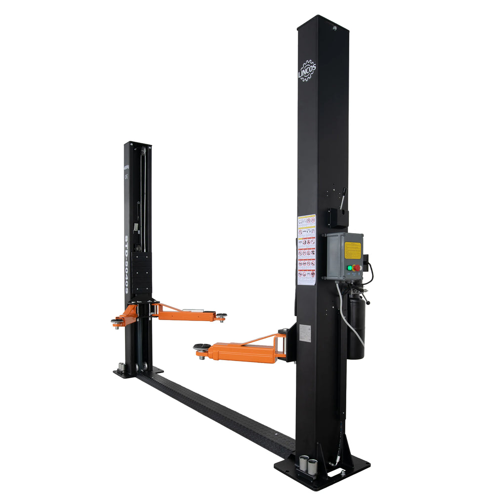 Lincos STD-5040S 230V – 2-koloms hefbrug 4 ton met handmatige ontgrendeling