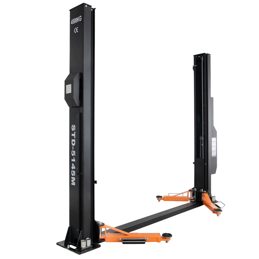 Lincos STD-5145M 400V – 2-koloms hefbrug 4,5 ton met handmatige ontgrendeling