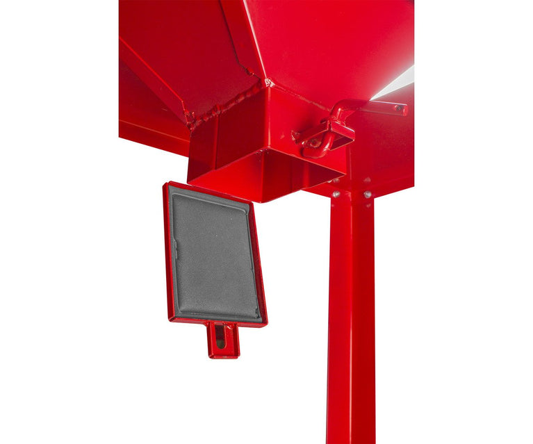 PACK straalcabine 220 L met 25 kg glasparels en 25 kg bruine korund MW Tools