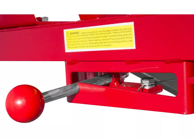 Hydropneumatische motor schaarlift 700kg 1995x710 mm MW Tools