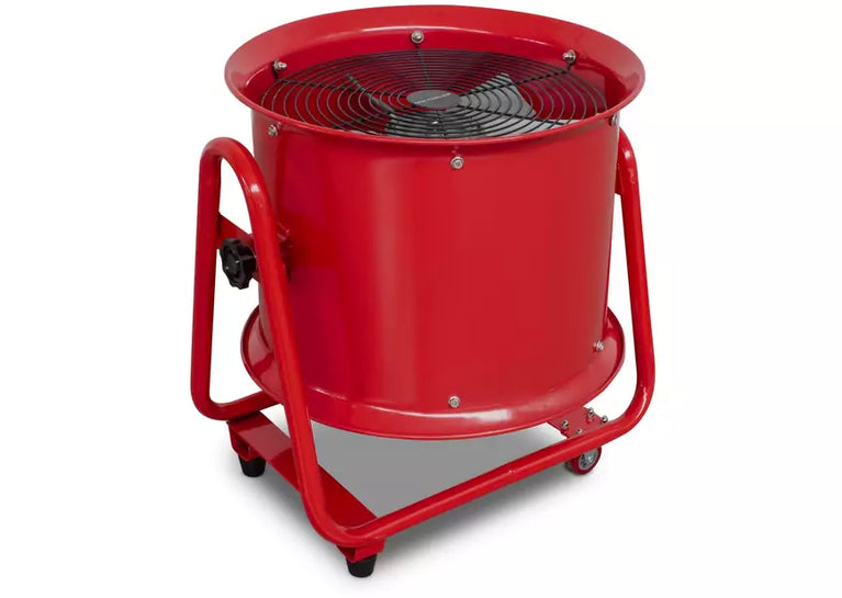 Mobiele ventilator MV400R3 met slang en filterzak MW Tools