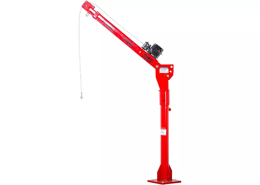 Mobiele kraan 300/500kg met elektrische lier MW Tools