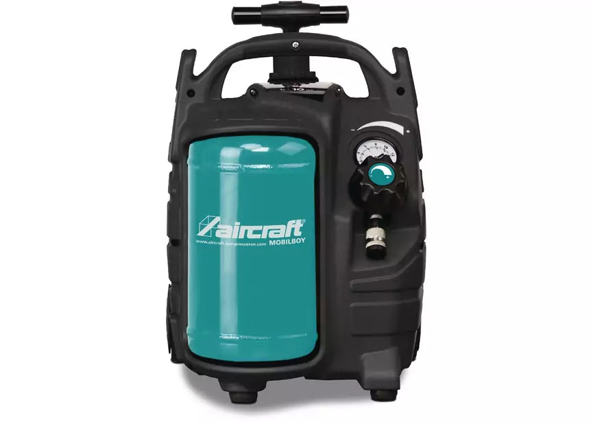 Mobiele compressor olievrij ketel 5 L 1,1 kW / 1,5 Pk 180 L/min 10 Bar 230V Aircraft