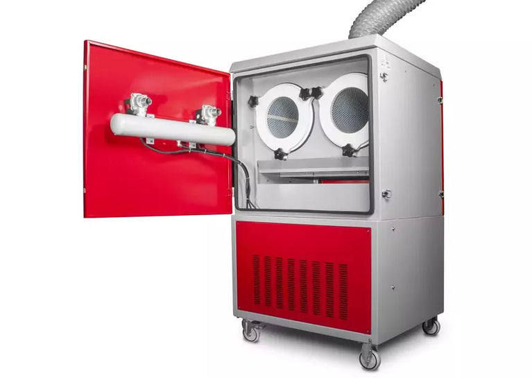 Mobiele lasafzuiging 2600m³/u 2.2kW 3x400V 2 armen MW Tools