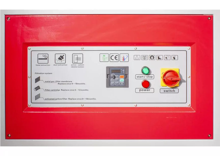 Mobiele lasafzuiging 2600m³/u 2.2kW 3x400V MW Tools