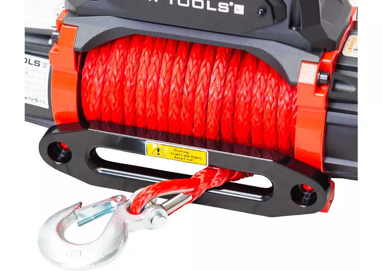 Lier 12V 5443kg 26m kabel synthetisch draadloze afstandsbediening MW Tools