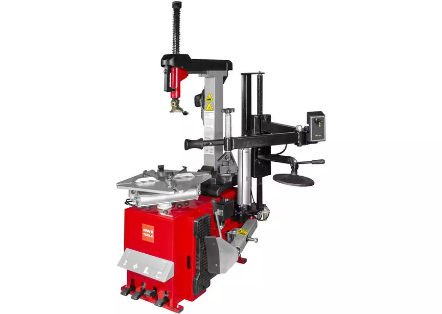 Bandenwisselaar tiltkolom met hulparm 3x400V 24" MW Tools