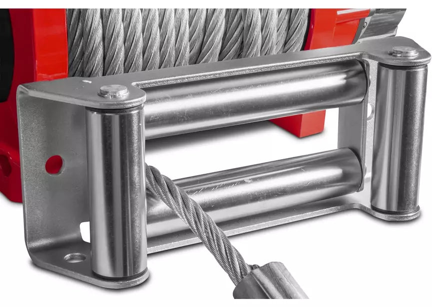 Lier 24V 8164kg 22m kabel staal draadloze afstandsbediening MW Tools