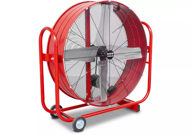 Mobiele riemaangedreven ventilator Ø1000mm 450W 230V MW Tools