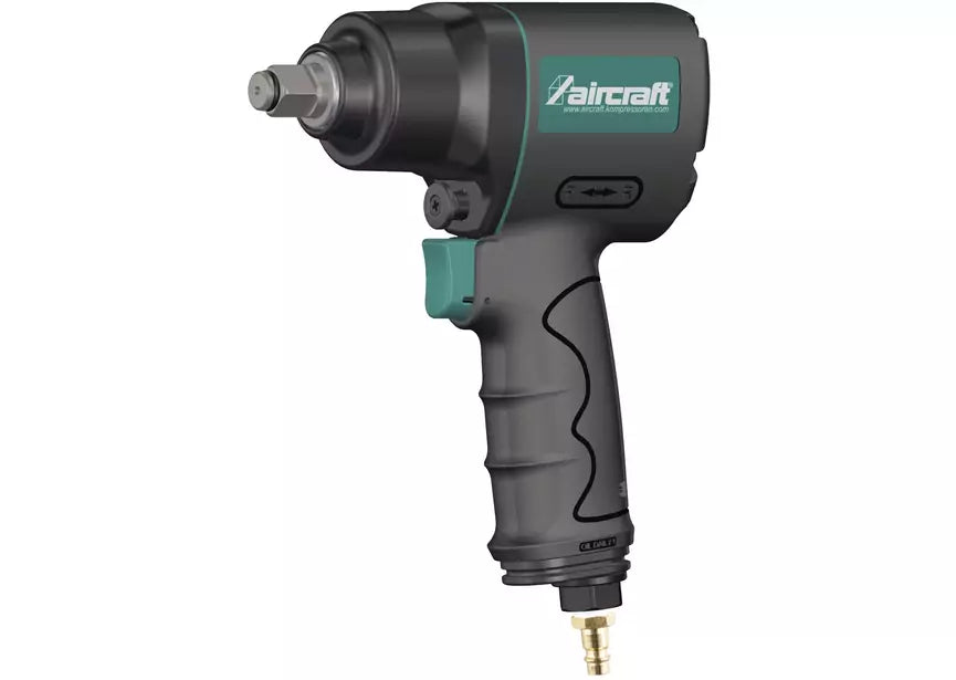 Industriêle perslucht slagmoersleutel 1/2" 624 Nm composiet materiaal lengte 153 mm Aircraft