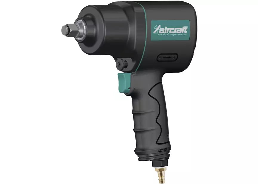 Industriêle perslucht slagmoersleutel 1/2" 1112 Nm composiet materiaal lengte 183 mm Aircraft