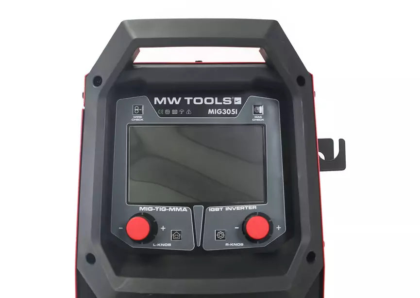 MIG industriële synergie lasinverter 300A 3x400V MW Tools