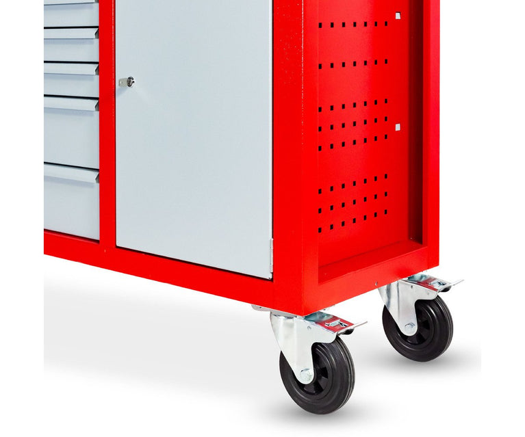 Gevulde gereedschapswagen met kast XL 514-delig MW Tools