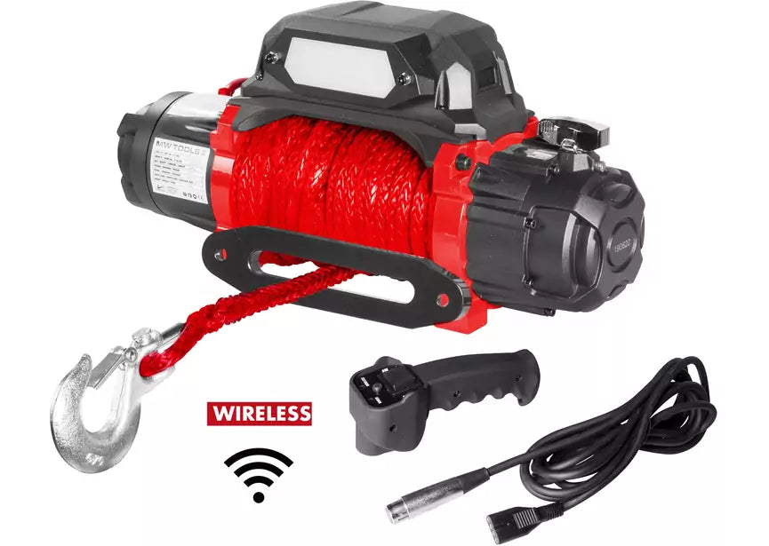 Lier 24V 5443 kg 26m synthetische kabel draadloze afstandsbediening MW Tools