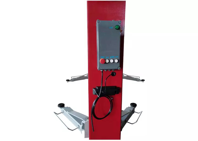 2-koloms hydraulische hefbrug 5,5 t 230V met elektrische ontgrendeling MW Tools