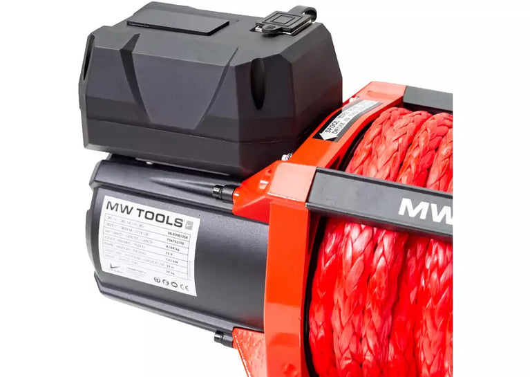 Lier 12V 8164 kg 22m synthetische kabel draadloze afstandsbediening MW Tools