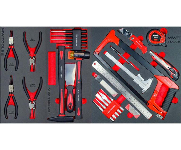 Gevulde gereedschapswagen XL 514-delig MW Tools