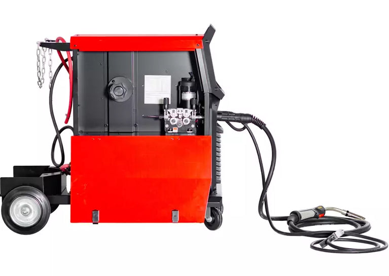 MIG 350A dubbel pulse lasinverter synergie industrieel MW Tools