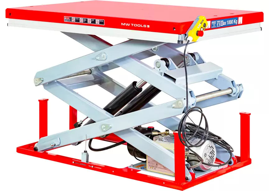 Elektro-hydraulische schaarheftafel 1780mm 2000kg 230V MW Tools