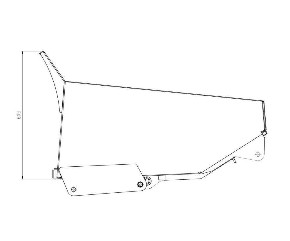 Mini schaardumper schop kipbak 500 kg 9pk 6+2R snelheden Torros