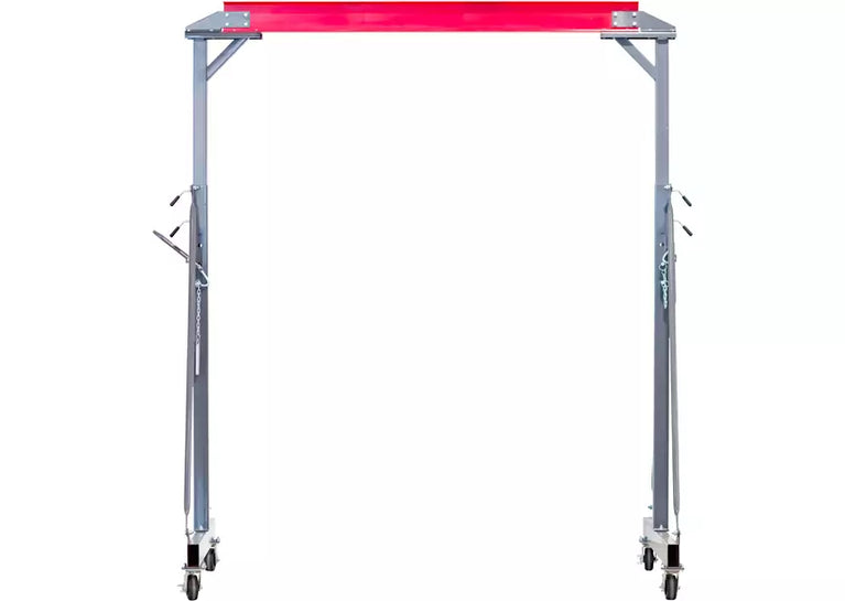 Portaalkraan 2T + elektrische takel en trolley 500/1000kg MW Tools