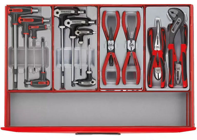 Gereedschapsset zwart midi master 19 laden Teng Tools