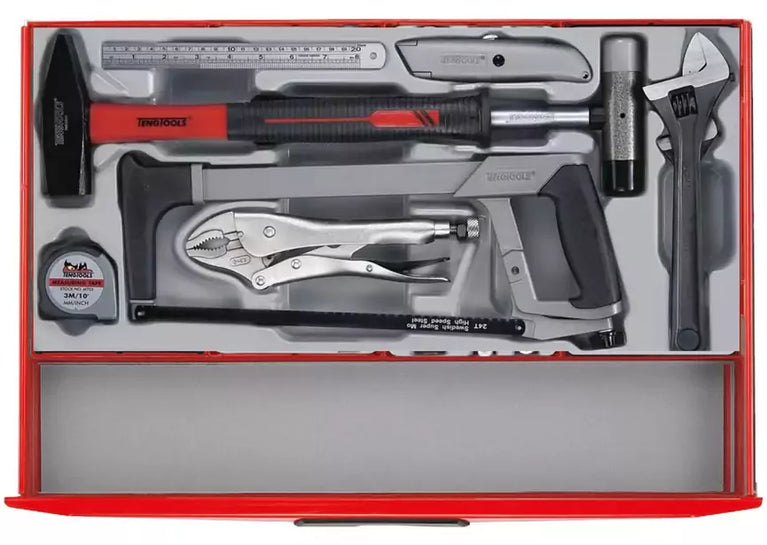 Gereedschapsset zwart midi master 19 laden Teng Tools