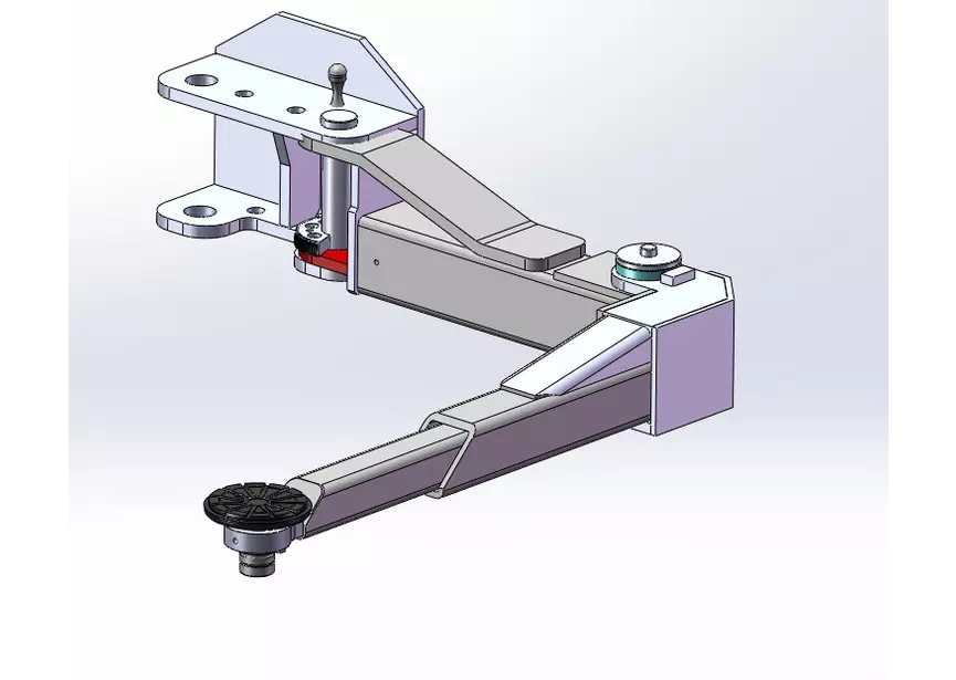 2-Koloms Hefbrug 6 Ton All-in-One – Dubbel Gewricht, 5000 mm Hoogte MW Tools