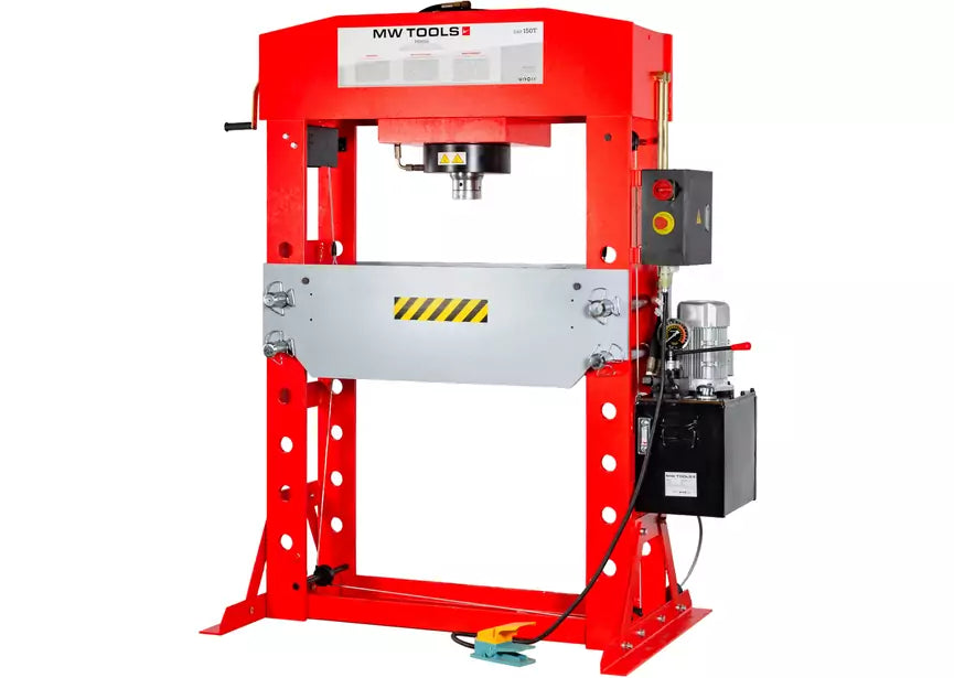 Elektro-hydraulische werkplaatspers 150T mobiele cilinder MW Tools