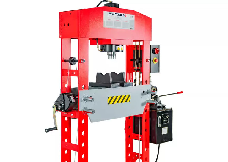 Elektro-hydraulische werkplaatspers 75T mobiele cilinder MW Tools
